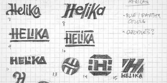 Bozze per Helika Logo