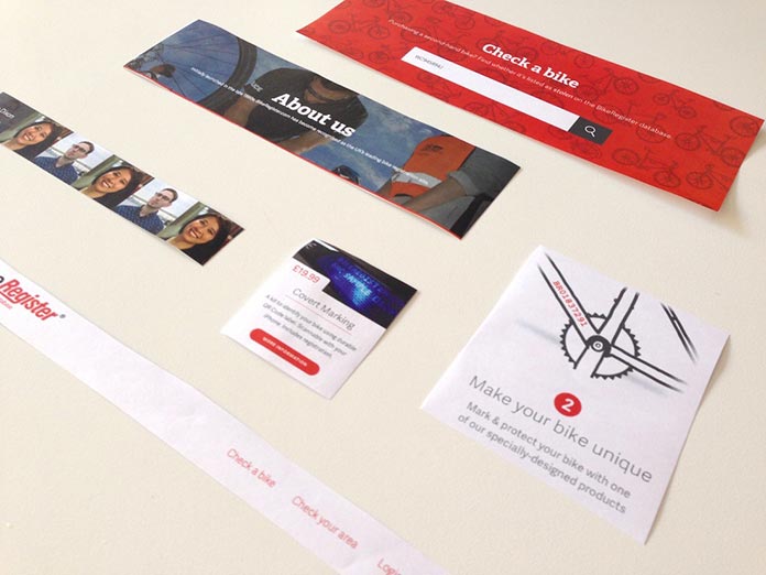 Immagine che mostra i post-it con alcuni suggerimenti per assegnare nomi ai componenti.