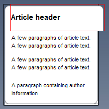 [Image shows a white box on a graduated background. The top right corner juts beyond the boundaries of the rest of the box.]